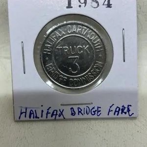 Halifax bridge fare 1984