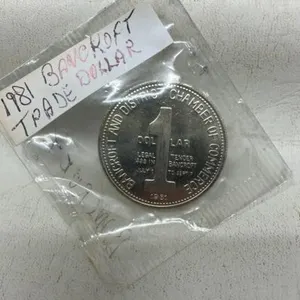 Bancroft trade dollar 1981