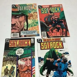4 vintage comics