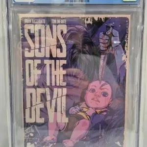 CGC Image Sons Of The Devil Comic No.8 Grade 9.8