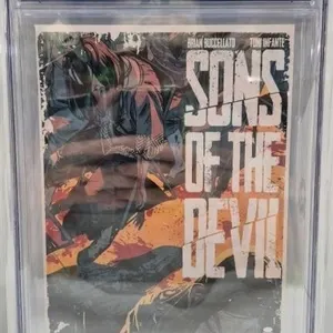 CGC Image Sons Of The Devil Comic No.9 Garded 9.6