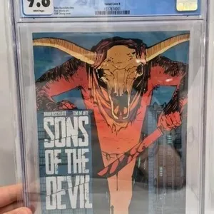CGC Image Sons Of The Devil Comic No.3 Grade 9.8