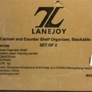 New LaneJoy Kitchen Cabinet counter shelf organize