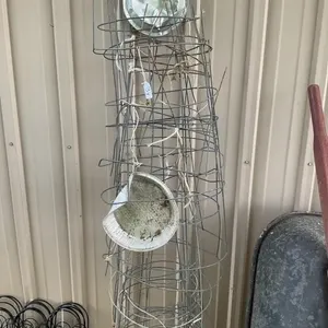 Tomato cages. Don�t know how many