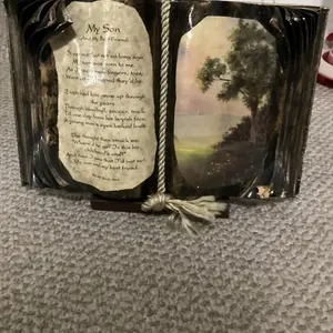 My son book on stand