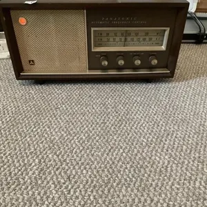 Panasonic radio. Comes on but can�t get station.