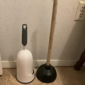 Plunger and commode brush