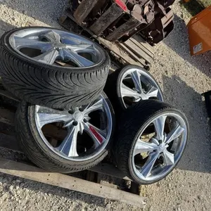 215/35Z/R18 golf cart wheels and tires.