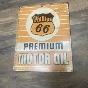 Philip 66 metal sign