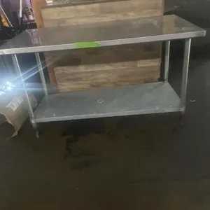 Industrial stainless steel table