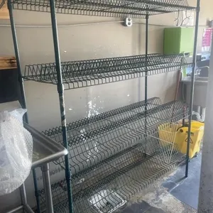Four shelf drying rack