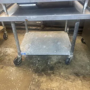 Stainless steel roll around cart