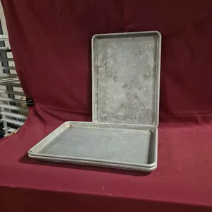 (12) Half Size Aluminum Sheet Pans - 18" x 13"