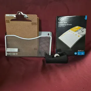 Assorted Office Suppliers with Self Laminating Sheets