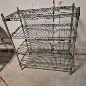 Metro Style 4 Tier Shelving Unit - 36" x 18" - NSF Approved