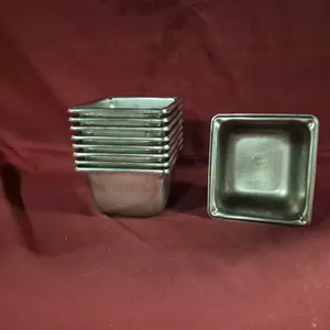 (9) Vollrath Sixth Size 4" Deep Stainless Steel Hotel Pans - NSF Approved