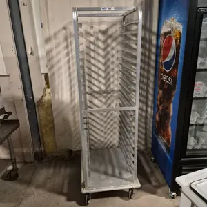 Kelmax 18 Tier Aluminum Sheet Pan Rack on Casters with Welded Frame - Model # 4H4255 - NSF Approved