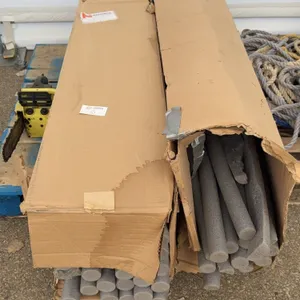 Bulk Lot of Foam Backer Rod / Foam Tubing with Pioneer Chainsaw