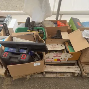 Mixed Tools, Hardware & Household Utility Lot – Tool Case, Parts, Wiring & Miscellaneous Items