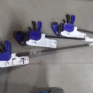 Lot of (4) Asst. Irwin Adjustable Clamps.
