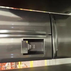 LG LRFS28SBD French Door 3Black Stainless Top Refrigerator/Bottom Freezer-  NOTE: PLEASE INSPECT.