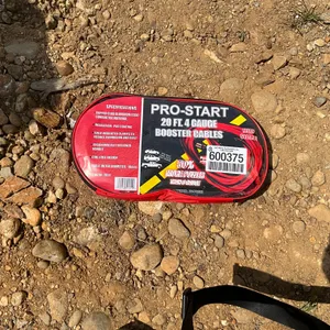UNUSED PRO-START PS4PB002 20' 4 GA BOOSTER CABLES