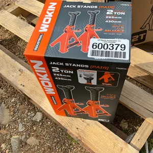 UNUSED WOKIN PAIR OF 2 TON JACK STANDS