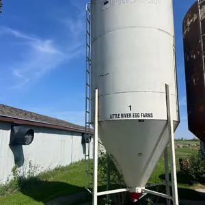OFFSITE - Friesen steel hopper bottom bin