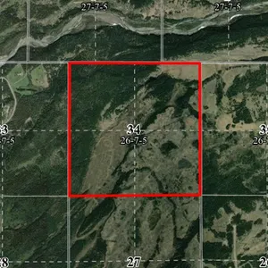 Grazing License Rights - MD of Bighorn - 34-026-07-W5, (650 acres/263.05 hectares more or less),  UNIT 3 – LRR230002/FGL *LOTS LINKED FOR SIMULTANEOUS