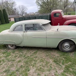 1951 Packard Car - Hard Top- Sun Visor- Inline 8 Cylinder- Manual Transmission - Full Bench Seats - Not Running - Title and Transfer Fees to Apply