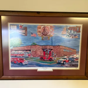 "Pride and Tradition" Print of Sleepy Eye Fire Department by Dorthea Paul