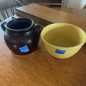BEAN POT-CROCK BOWL