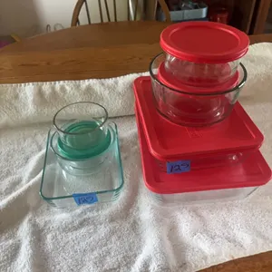 GLASS BAKE WARE CONTAINERS-STORAGE
