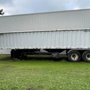 1995 ASSIE t/a 35 Ft. Grain Trailer w/ Custom Built Under Belly Auger