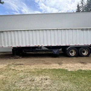 1995 ASSIE t/a 35 Ft. Grain Trailer w/ Custom Built Under Belly Auger