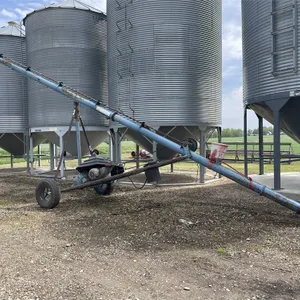 ALLIED TC35 6” X 35 Ft. Seed Treating Auger w/ 5 HP. 230 Volt Electric Motor