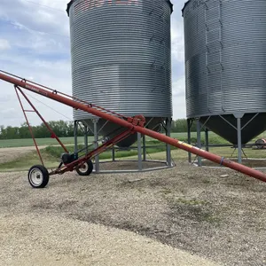SAKUNDIAK HD7-37 Grain Auger, 7”, 37 Ft., 10 HP. 230 Volt Electric Motor