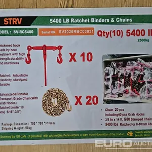 Unused 2026 Starvox SV-RC5400 