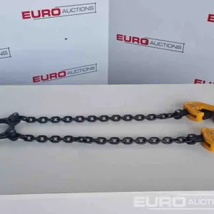 Unused 1 Ton, 2 Leg, 200 Litre Barrell Lifting Clamp 