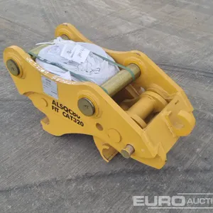 Unused 2026 Lyals Hydraulic QH 80mm Pin to suit 20 Ton Excavator 
