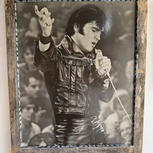 Elvis Presley Framed Photo Prints Lot