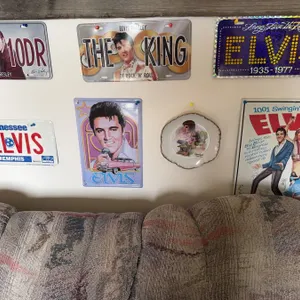Elvis Presley Collectible Wall Decor Lot
