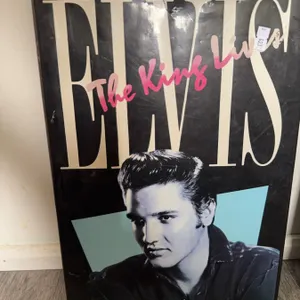 Elvis Presley Books and Portrait Lot