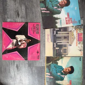 5 Elvis Presley Vinyl Records