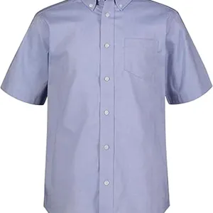 NAUTICA SHORT SLEEVE DRESS SHIRT LARGE -N