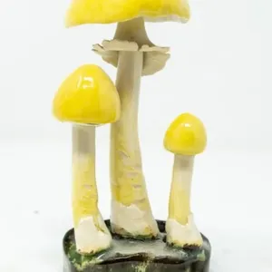 LOTENZEN "AMANITA CITRINA" POTTERY MUSHROOM