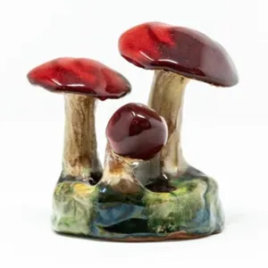 LOTENZEN "TRICHOLOMA" POTTERY MUSHROOM