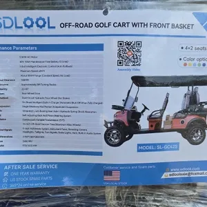 2026 SdlOOL Off-Road Golf Cart SL-GC42S Unused