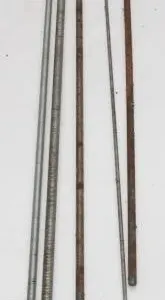 5 pc Threaded Rod: 2-6ft 3-3ft