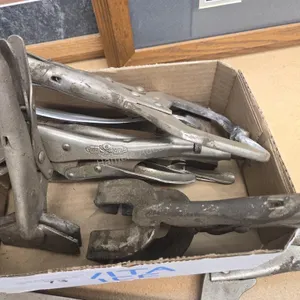 Assorted vice grips